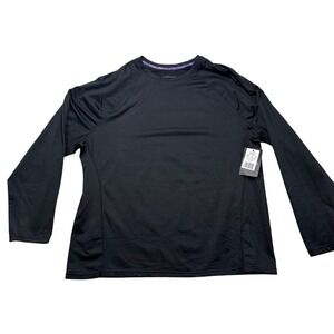 Cuddl Duds Arcticore Heavyweight Base Layer Black 3XB NWT  Mens Top #537